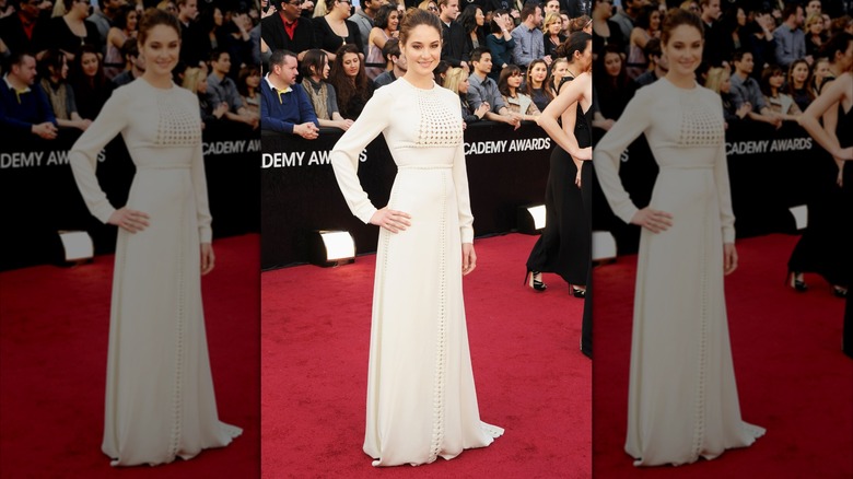 Shailene Woodley aux Oscars 2012.