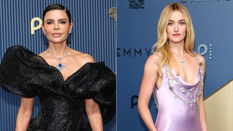 Lisa Rinna et Sarah Pidgeon dans des colliers tendance aux Emmys 2026