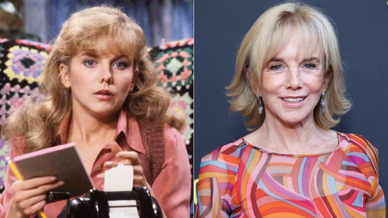 Photos côte à côte de l'actrice de Happy Days Linda Purl