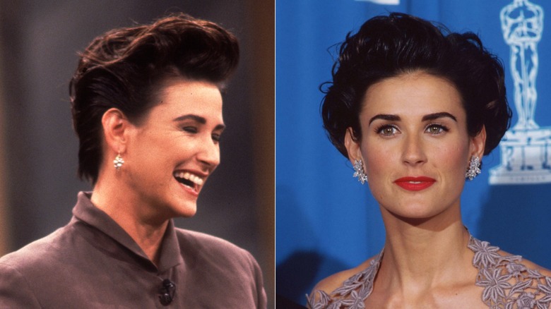 Demi Moore en invitée sur le tournage de 