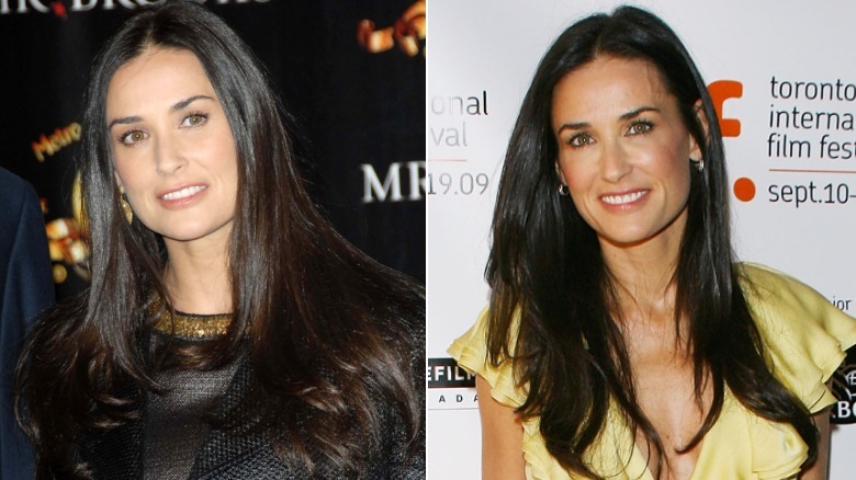 Demi Moore lors d'une séance photo ShoWest pour 