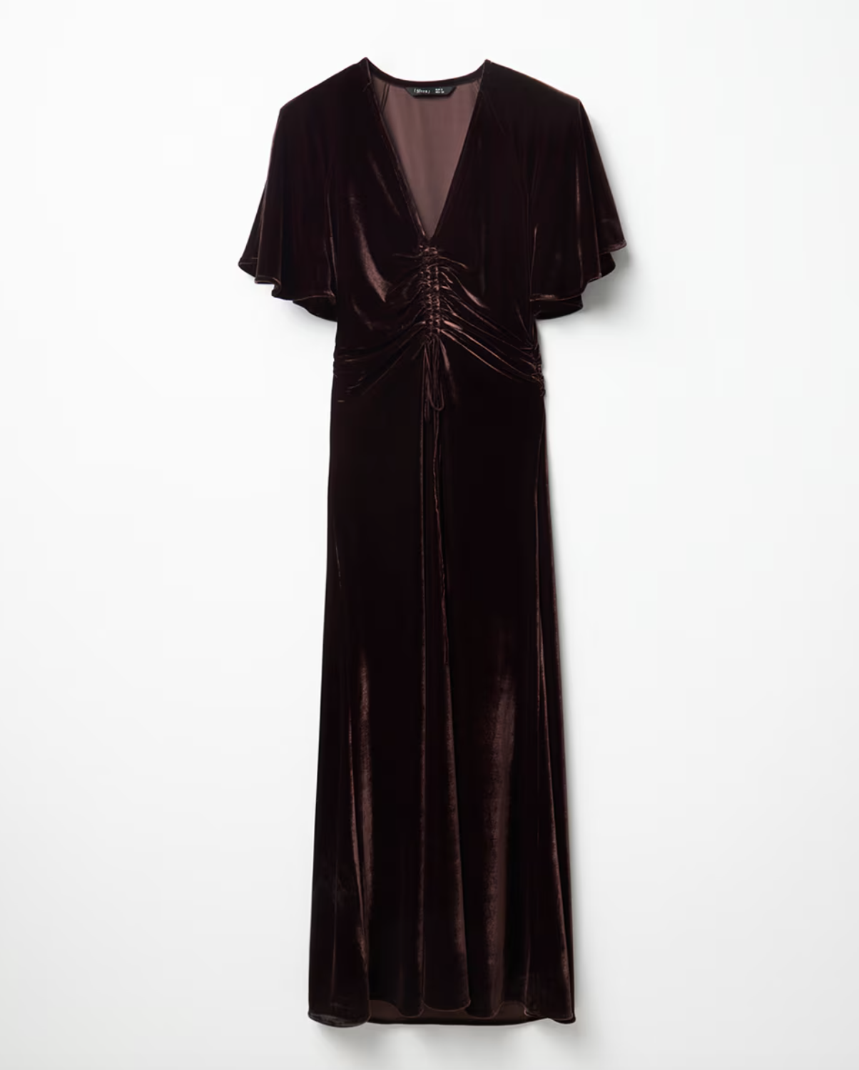 Robe en velours marron (49,99 euros) / Réf. 56240010456
