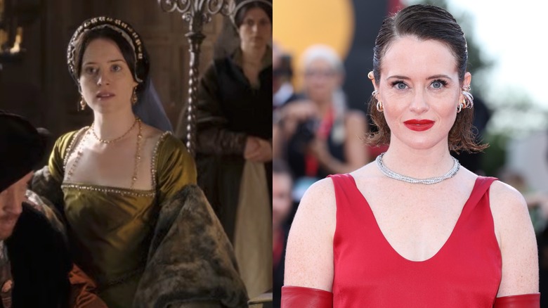 Claire Foye dans le rôle d'Anne Boleyn 