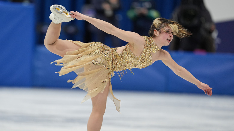 Alysa Liu patine aux Jeux olympiques de 2026