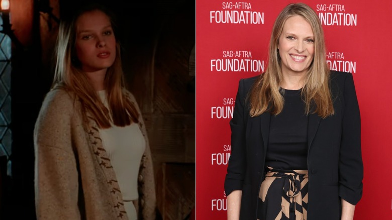 L : Vinessa Shaw dans les années 1993 "Hocus Pocus". R : Vinessa Shaw en 2026