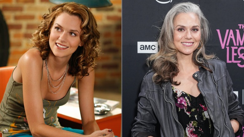 (à gauche) Hilarie Burton dans le rôle de Peyton Sawyer dans 
