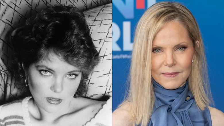 Melissa Sue Anderson avec un lutin frisé dans les années 80 (à gauche) et un lob émoussé en 2026 (à droite)
