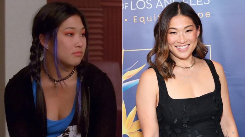 (à gauche) Jenna Ushkowitz dans le rôle de Tina Cohen-Chang dans 