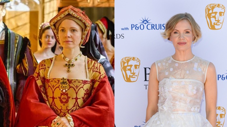 Kate Phillips photographiée dans le rôle de Jane Seymour dans 