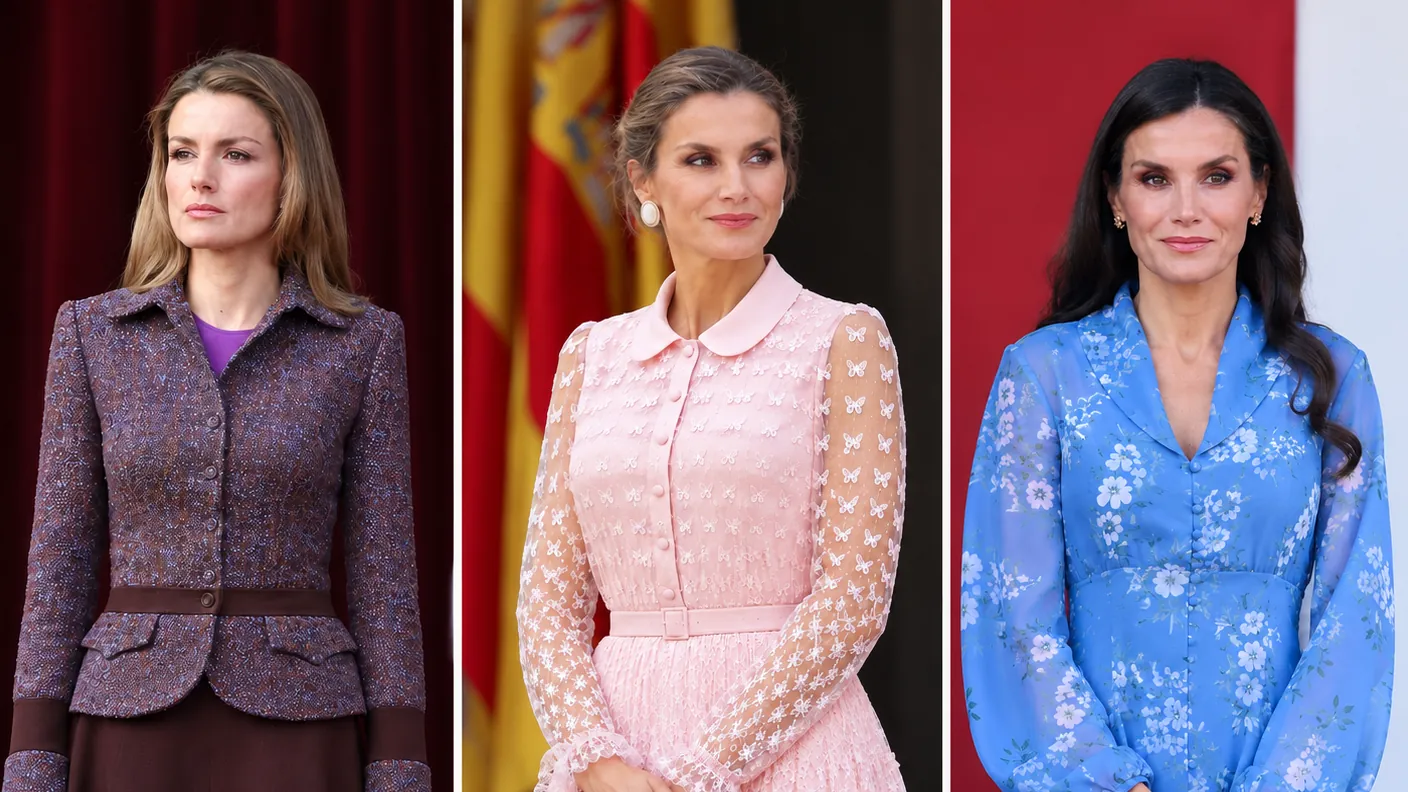 Tous les looks de Letizia au défilé du 12 octobre : de la princesse à la reine en 22 paris très différents